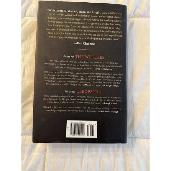 The Revolutionary Samuel Adams - Hardcover By Schiff, Stacy - VERY GOOD - Picture 2 of 3